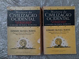 História da Civilização Ocidental Vols. 1 e 2 - Edward McNaall Burns (Marcas)