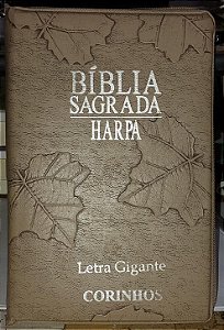 BÍblia Sagrada - Harpa e Corinhos - Letra Gigante
