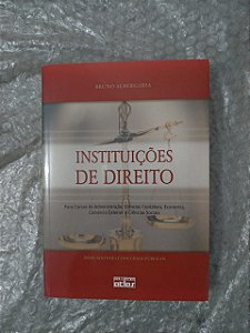Instituições de direito - Bruno Albergaria