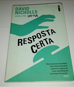 Resposta certa - David Nicholls (Marcas)