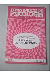 Coleção Psicologia da Aprendizagem - Geraldina Porto Witter e José Fernando B.  Lomônaco - Áreas de aplicação