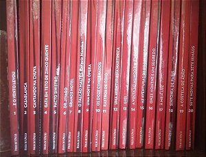 Coleção Folha Clássicos do cinema - 20 Livros + Filmes em DVD's