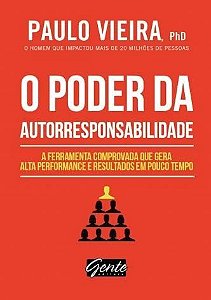 O Poder da Autorresponsabilidade - Paulo Vieira - Pocket - Novo e Lacrado