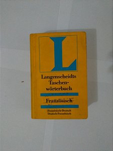 Dicionário: Langenscheidts Taschenwörterbuch - Französisch
