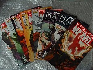 Lote Coleção Universo Marvel 8 volumes - Panini Comics