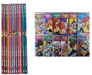 Coleção Samurai Girl - 1 ao 12 Completo - Mangás