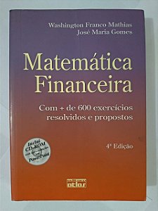Matemática Financeira - Washington Franco Mathias e José maria Gomes