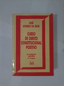Curso de Direito Constitucional Positivo - José Afonso da Silva