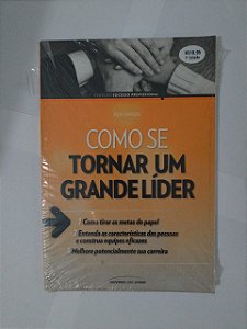 Como se Torna um Grande Líder - Ken Lawson Usado