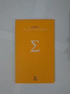 Apologia de Sócrates - Platão (capa amarela)