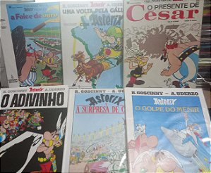 Coleção Uma Aventura de Asterix o Gaulês - C/ 12 Volumes