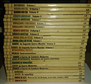 Coleção Guias de Armas de Guerra - Nova Cultural - 24 volumes