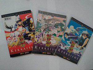 Coleção Kekkaishi Mestre de Barreiras - Yellow Tanabe C/3 Volumes