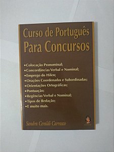 Curso de Português para Concursos - Sandra Ceraldi Carrasco