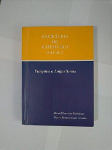 Exercícios de Matemática Vol. 2 - Álvaro Zimmermann Aranha e Manoel Benedito Rodrigues