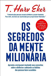 Os Segredos da Mente Milionária - T. Harv Eker - Capa Dura (marcas)