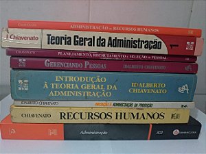 Lote Administração C/7 Volumes - Idalberto Chiavenato