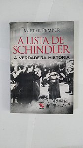 A Lista de Schindler - Mietek Pemper (capa rasgada)