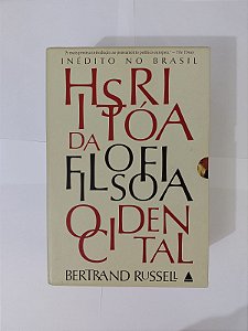 Box História da Filosofia Ocidental - Bertrand Russell