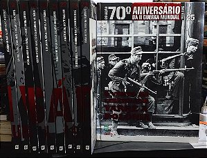Kit Coleção 70º Aniversário da II Guerra Mundial - 10 Volumes - Ed. Abril - Incompleta