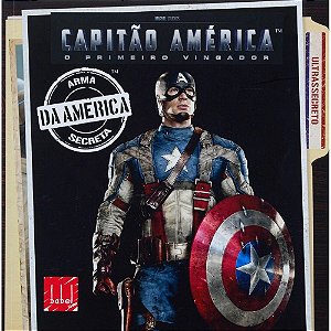 Livro - Capitão América - O Primeiro Vingador - Arma Secreta da América - Marvel - Adaptado por Elizabeth Rudnick
