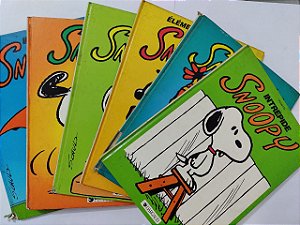 Coleção Snoopy - Peanuts C/6 livros