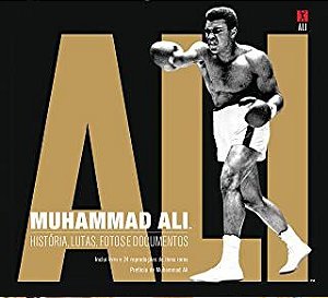 Livro Box - Muhammad Ali - Novo e Lacrado - Livro, lutas, fotos e documentos