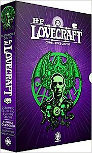 Box HP Lovecraft : Os melhores contos - 3 volumes + Pôster - Lacrado