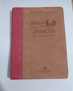 Bíblia da Família - Estudos de Jaime e Judith Kemp (sinais de uso e desgastes)