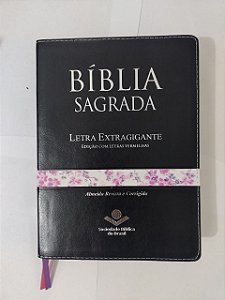 Bíblia Sagrada Letras Extragigante - Edição com Letras Vermelhas