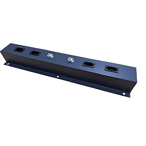 Calha J C/divisão - 70x60x550mm - Cinza Hall