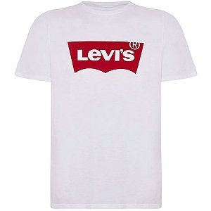 Camiseta Levi's Estampada masculina - Branca - LB0010027