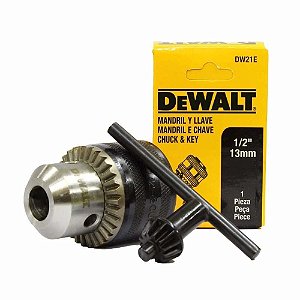 Mandril de 1/2" (13mm) DeWALT DW21E + Haste Adaptadora para Martelete Rocast