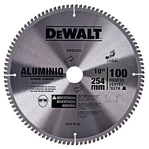 Disco de Serra Esquadria 10" 100 Dentes DWA03220 DeWALT