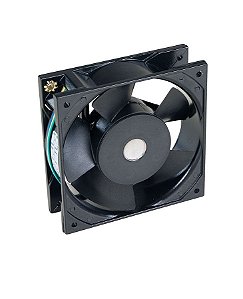 Microventilador Axial Alumínio 110/220V 9cm Preto E9ALCD - 9040104 - Ventisilva