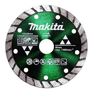 Disco Diamantado Max Turbo 110x20mm 4.3/8 - D-56976 - Makita