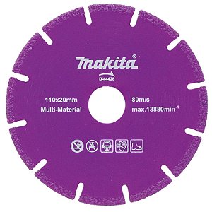 Disco Diamantado 4.1/2 110mm - D-44426 - Makita