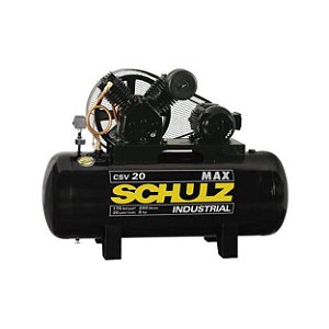 Compressor de Ar CSV 20 MAX/200L HMTA 5HP 220/380V - 922.9241-0 - Schulz