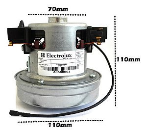 Motor p/ Aspirador de Pó 127V Trio - 64300623 - Electrolux