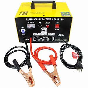 Carregador de Bateria Charger 250 127/220V 150A 12V - 98951 - V8 Brasil