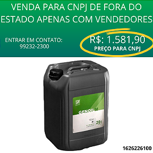 Óleo Lubrificante Mineral Genoil M 20 Litros 1.000/1000 Horas - 1626226100 - Chicago Pneumatic