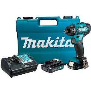 Parafusadeira/Furadeira 3/8" 12v Com Carregador - DF033DWYE - Makita