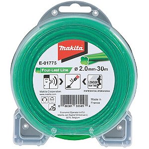 Makita - Fio de Nylon Quadrado 30m 2.mm E-01775