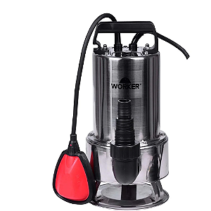 Bomba D'Água Submersível Aço Inox 750W Mono 127V Água Limpa - 980374 - Worker