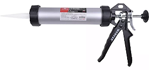 PISTOLA P/ APLICACAO DE SILICONE 9POL 400ML ALUMINIO - WORKE
