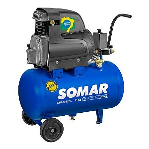 Compressor de Ar SRI 6,6/20 20L 220V 1,5CV 2P 60HZ - 10023039 SOMAR