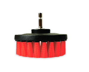 SIGMA - ESCOVA P/ LIMPEZA DE ESTOFADOS MEDIA 120MM 1/4 VERME