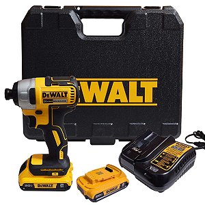 PARAFUSADEIRA DE IMPACTO 1/4 20V MAX LI ION 2BAT C/CARR C/MA