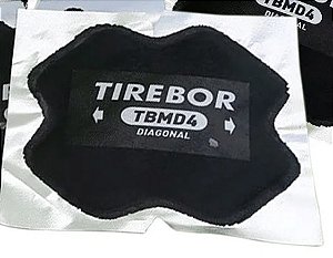 Remendo Manchão D.120MM Frio Pneu 4L Unidade TBMD4I TIREBOR