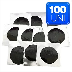 Remendo Para Câmera de Ar D.30MM Caixa com 100 Unidades - TBR0 TIREBOR